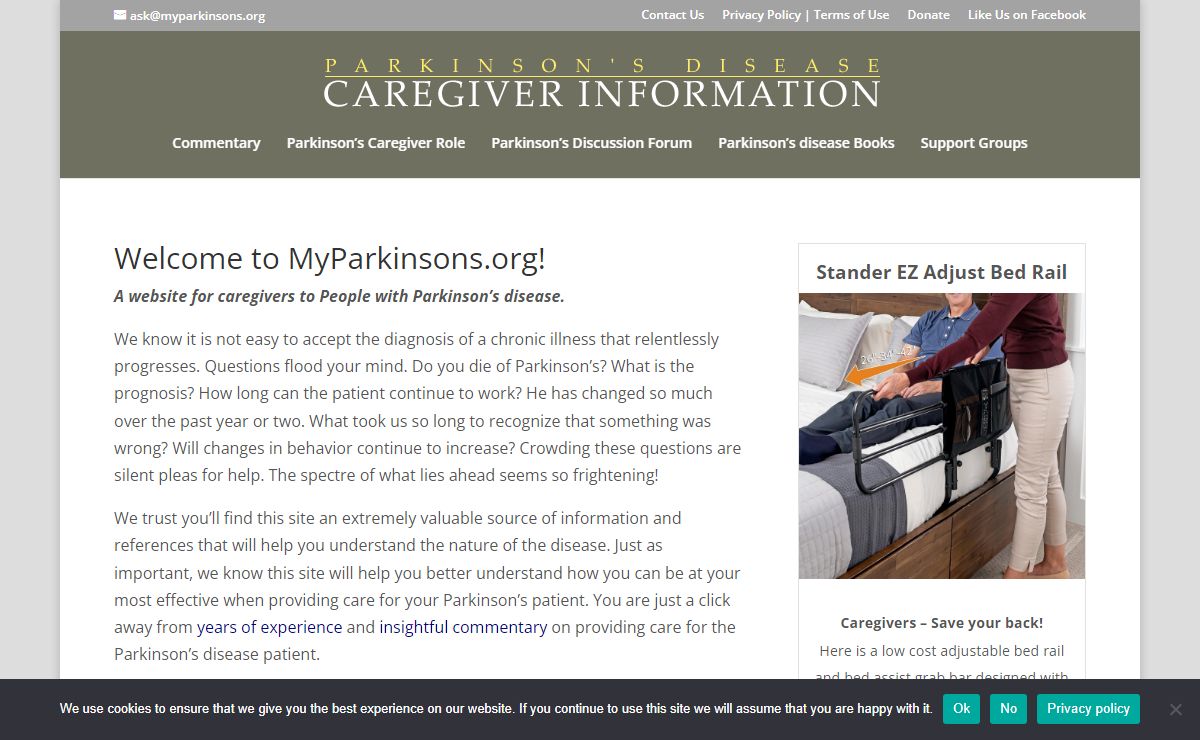 Parkinson's disease Caregiver Support | Parkinson's disease Caregiver Information