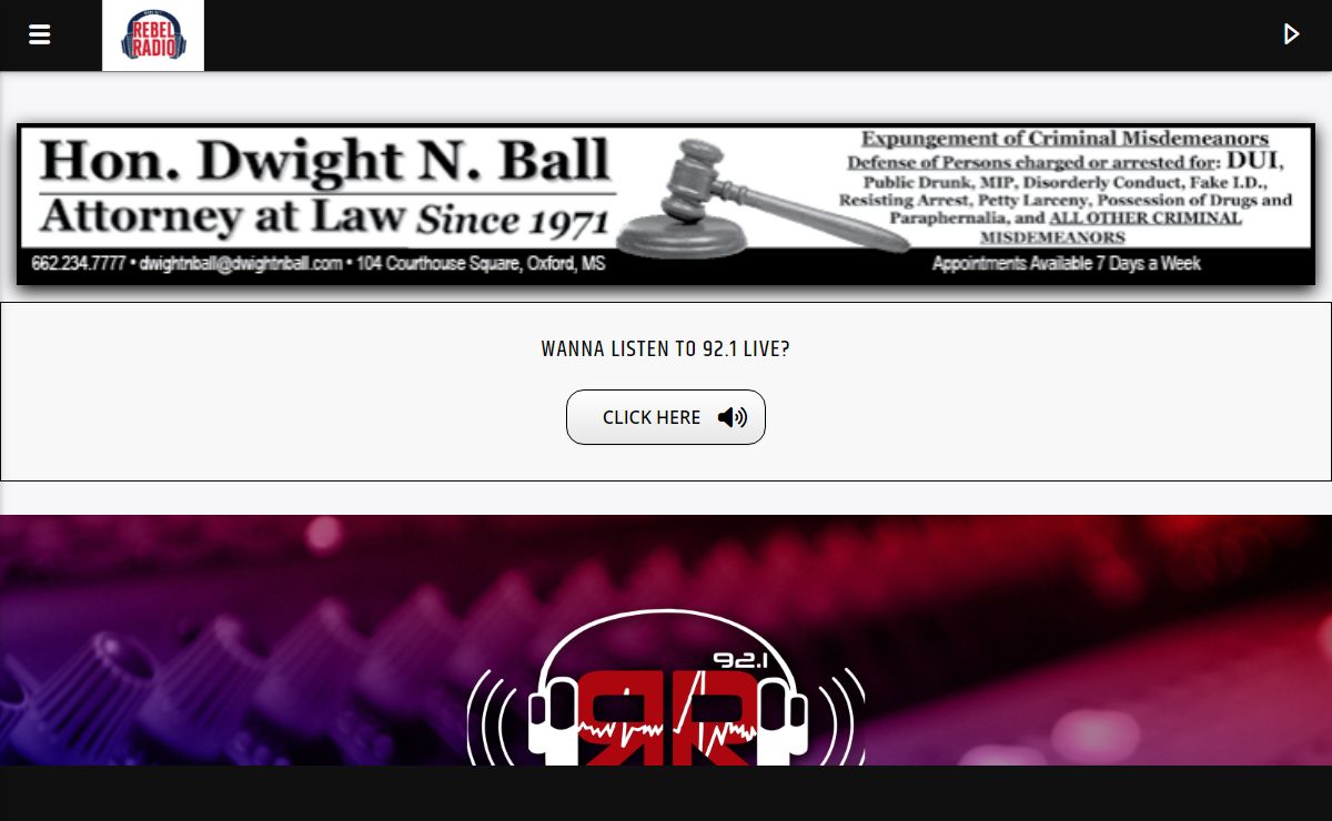 Rebel Radio – The Voice of Ole Miss