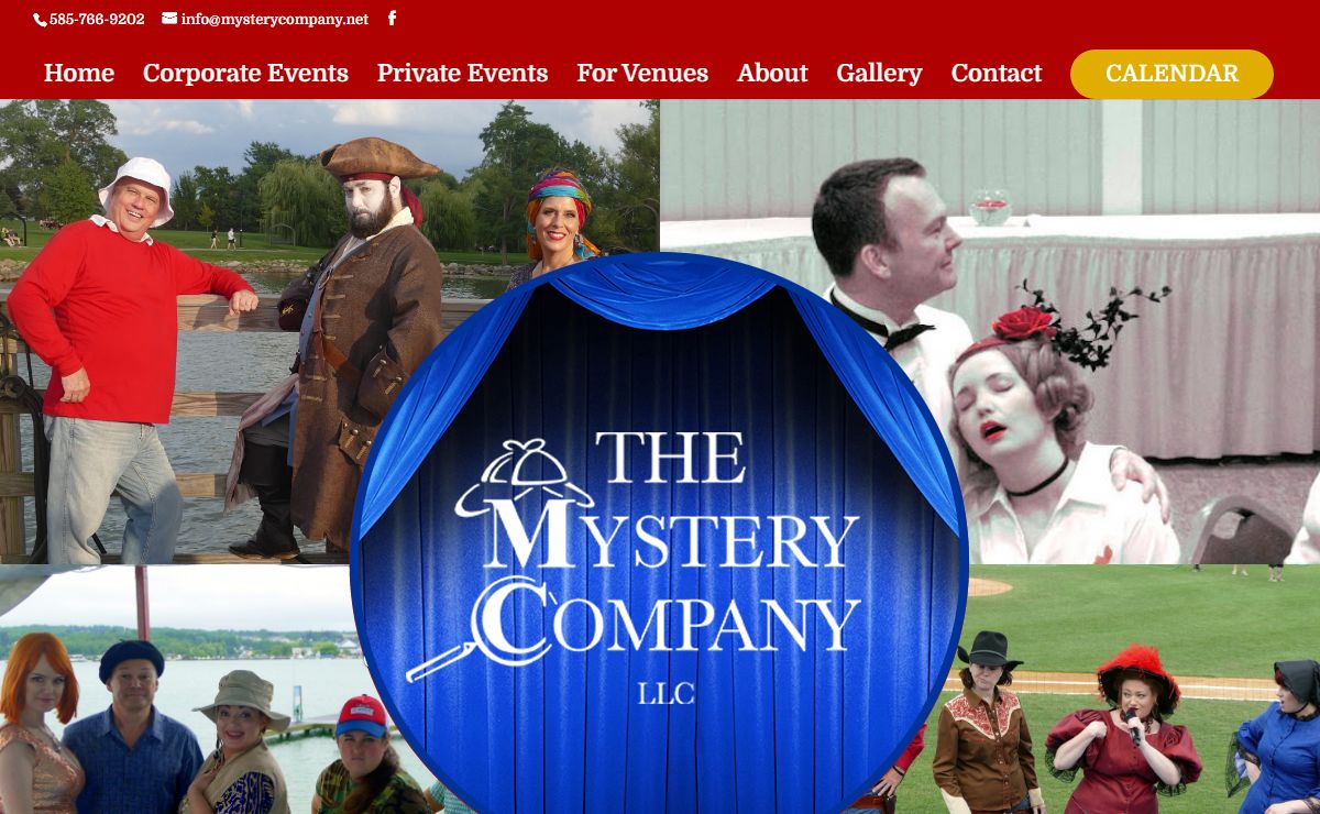 The Mystery Company | Murder Mystery Theater Productions Rochester | Murder Mystery Dinner Theatre Rochester NY