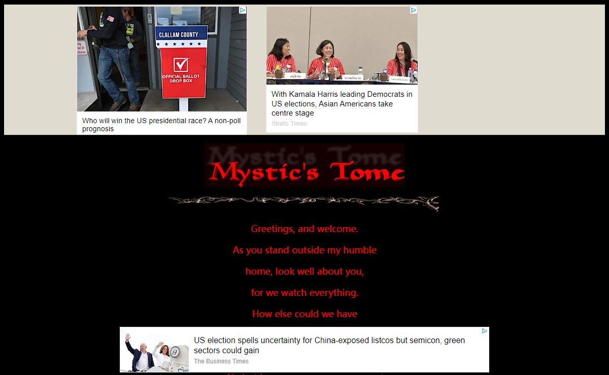 Mystic's Tome