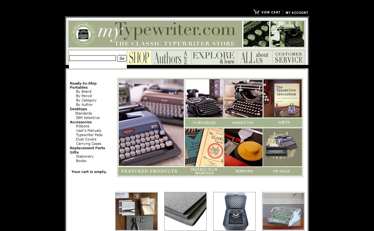 myTypewriter.com - The Classic Typewriter Store