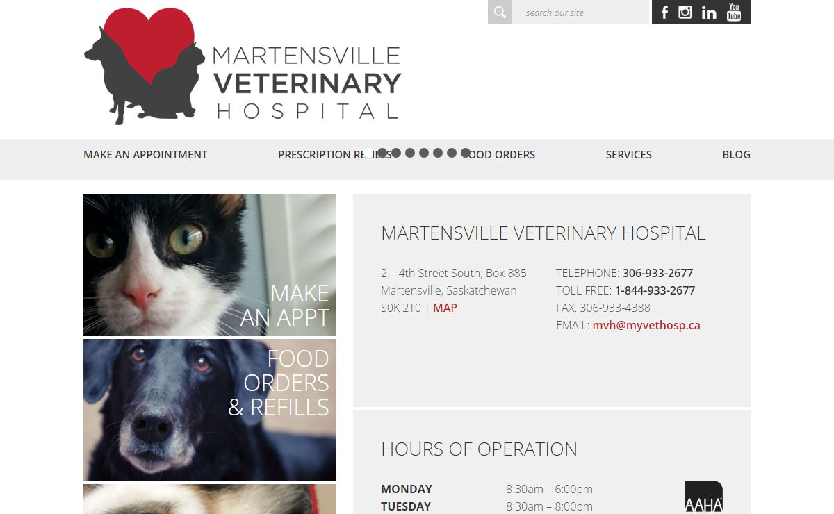 Veterinarian Martensville | Veterinary SK | Animal Hospital S0K 2T0 - Martensville Veterinary Hospital