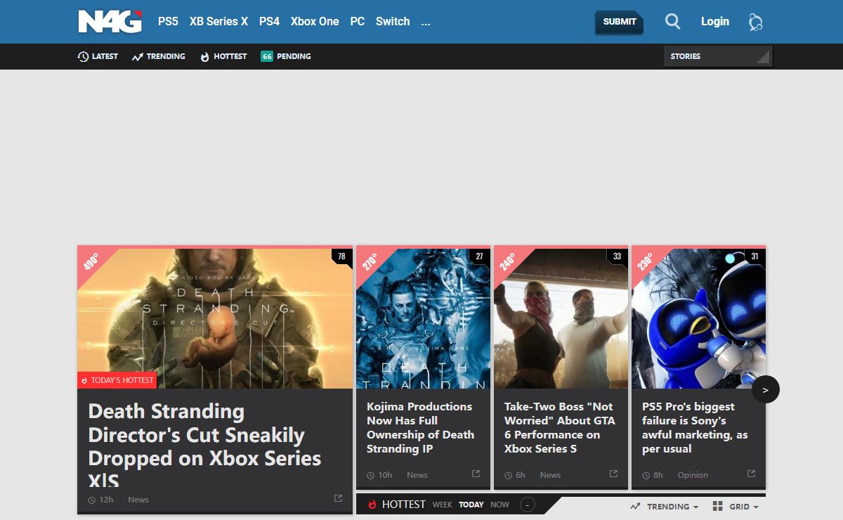 Hottest Game News & Rumors | N4G