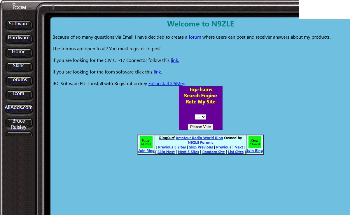 N9ZLE ICOM - CIV Software