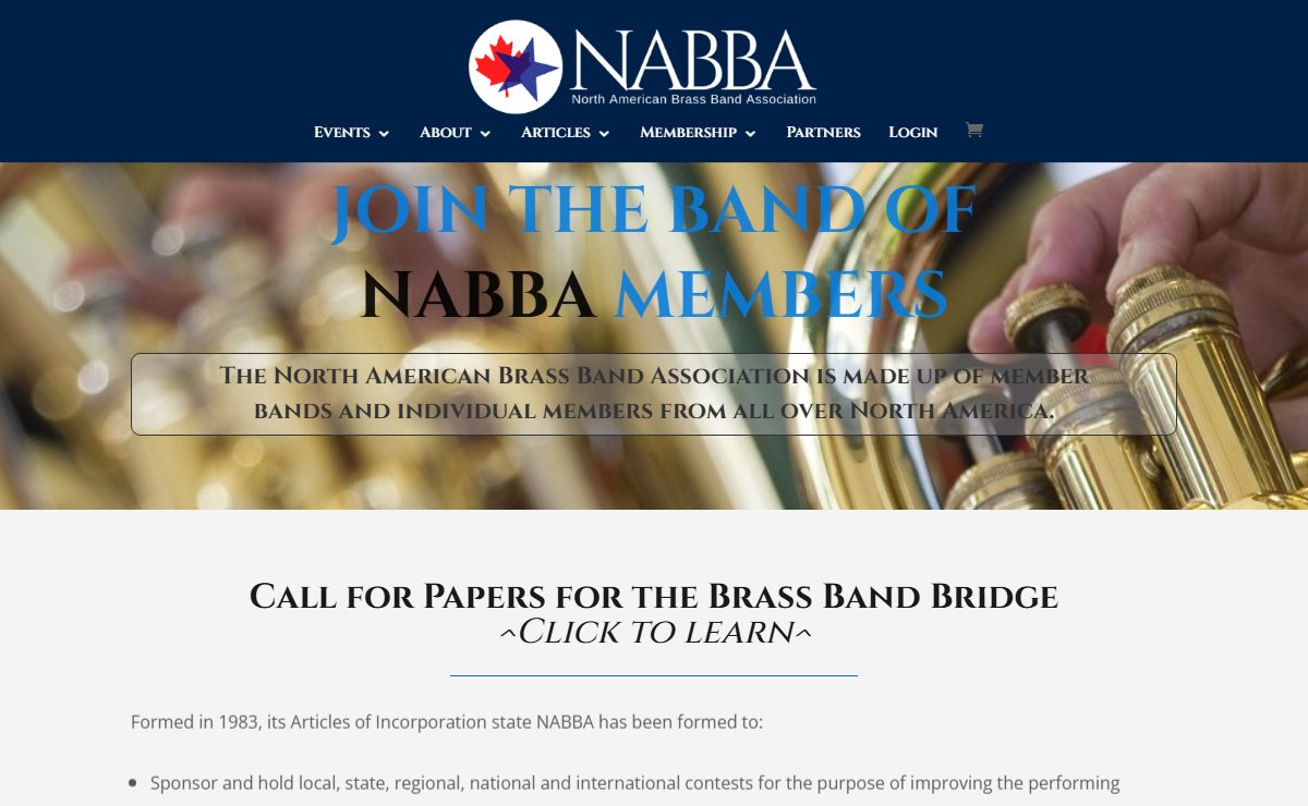 NABBA | North American Brass Band Association