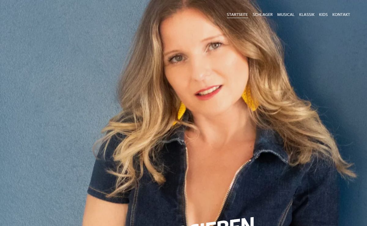 Nadine Sieben - Sängerin