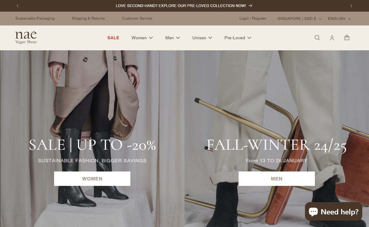 Eco-Friendly Shoes | Vegan & Comfortable | Worldwide Shipping – NAE Vegan Shoes