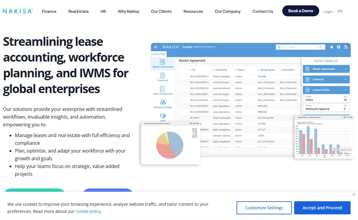 Nakisa - Finance, Real Estate, HR Software for Enterprises