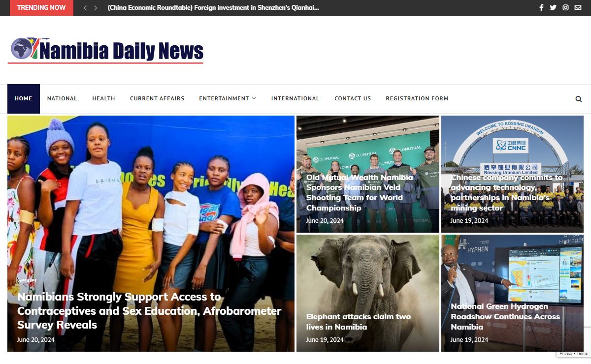 Namibia Daily News – On Time News