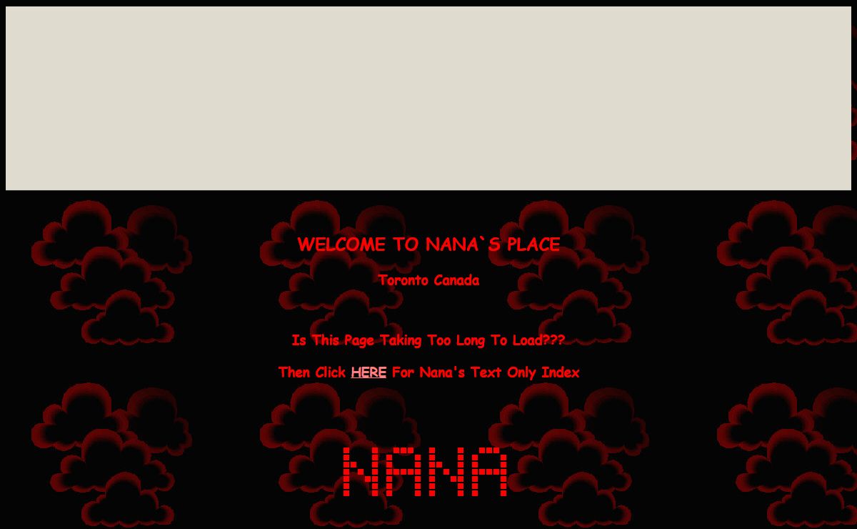 Welcome To Nana's Place
