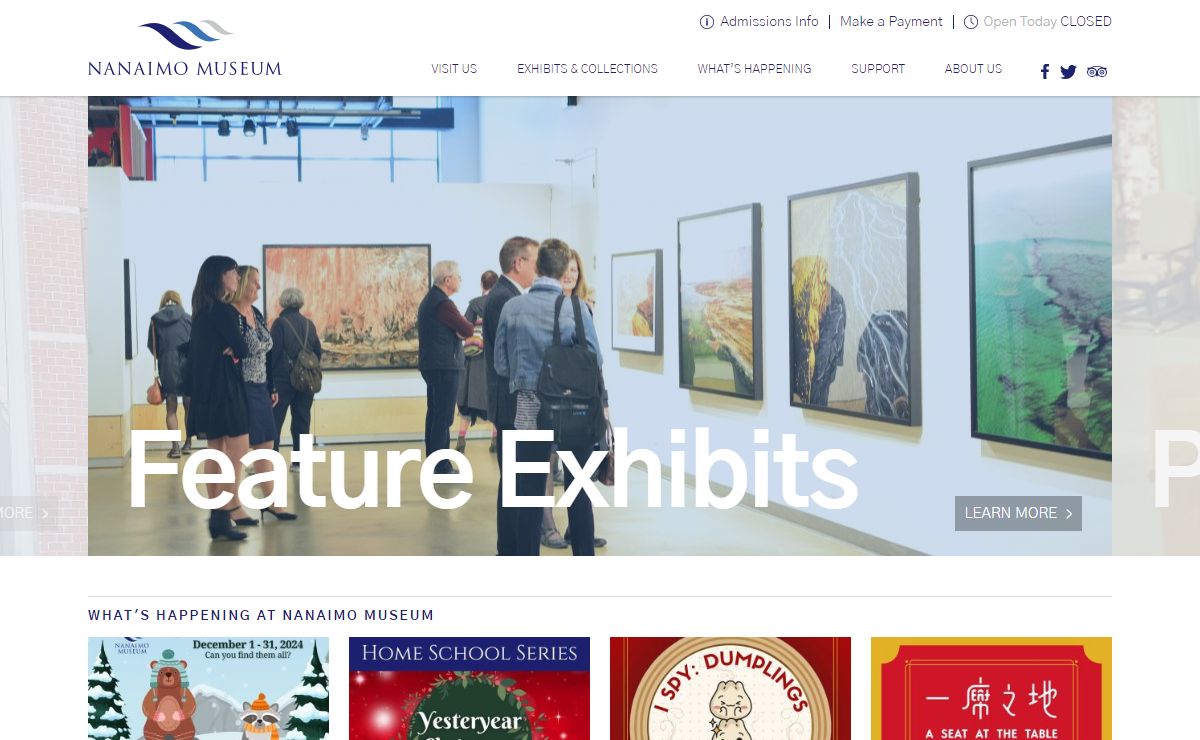 Home Page | Nanaimo Museum Official Site