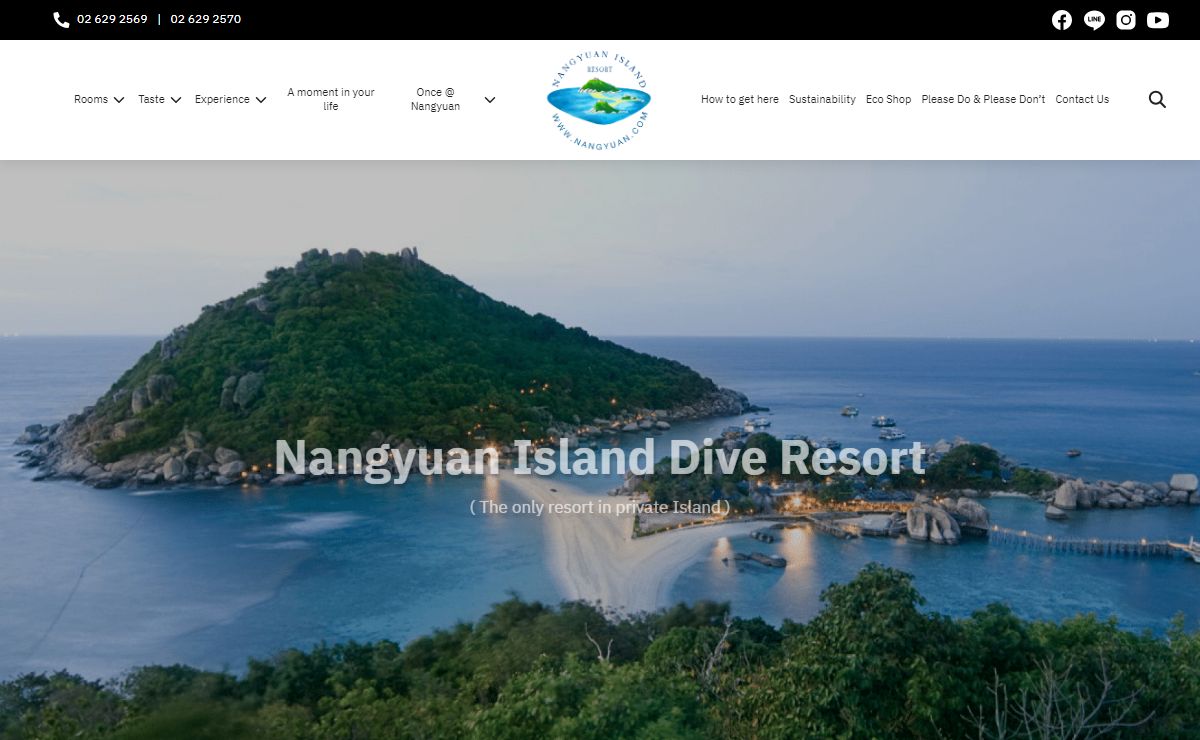Nangyuan Island Dive Resort – A unique paradise in the gulf of Thailand