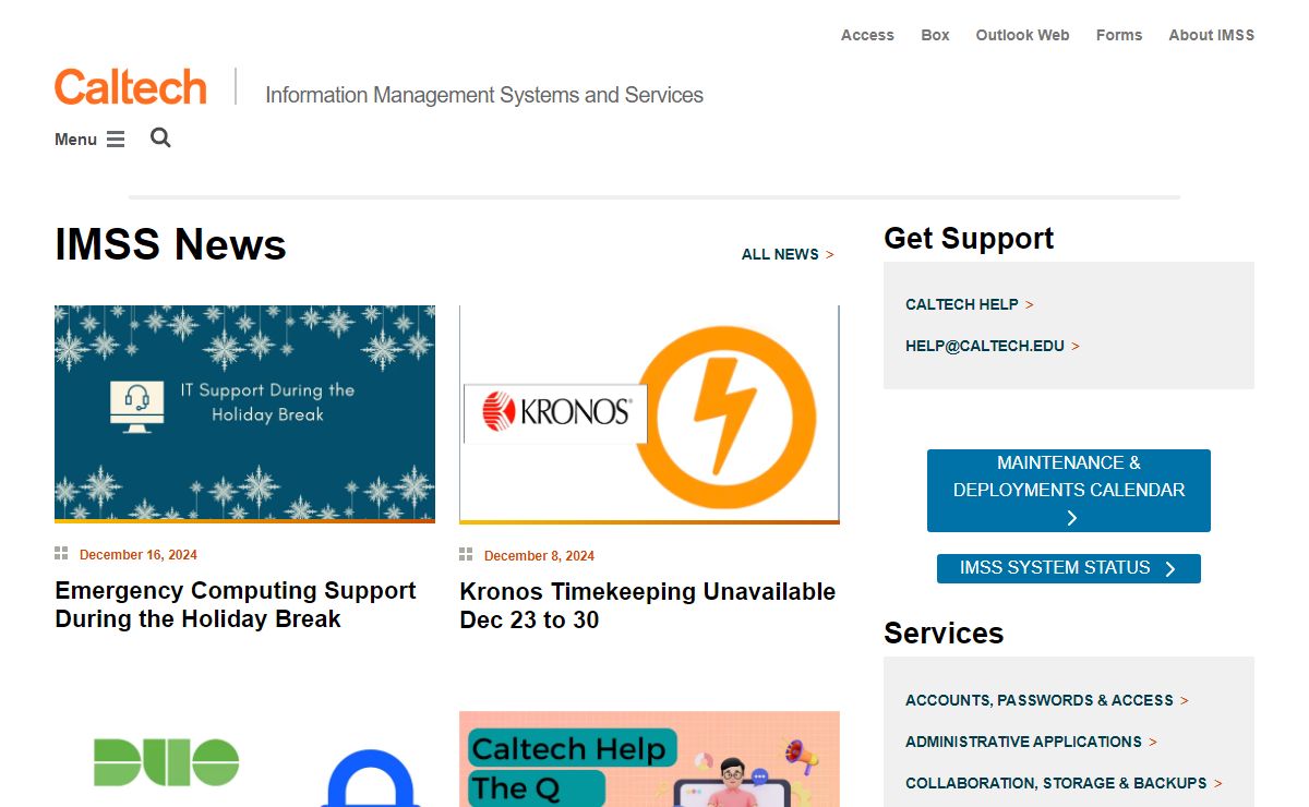 Information Management Systems and Services