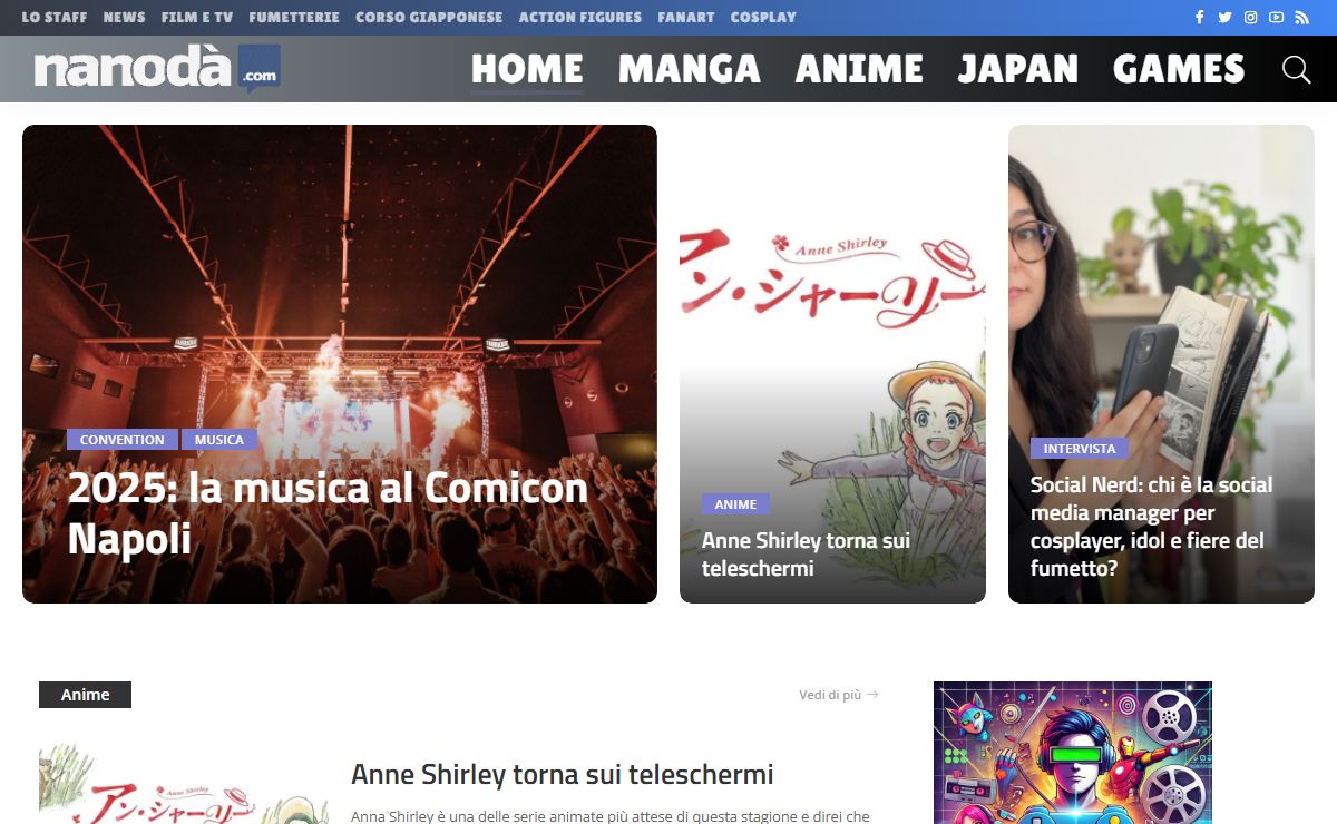 Homepage - Nanoda
