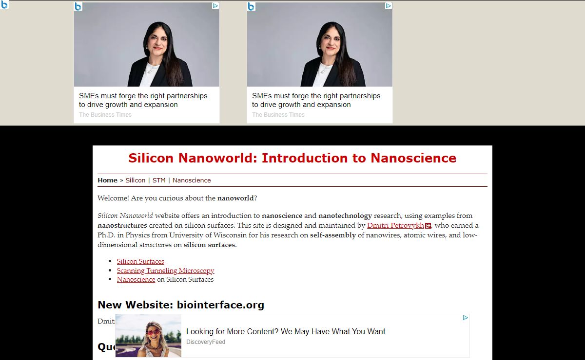 Silicon Nanoworld