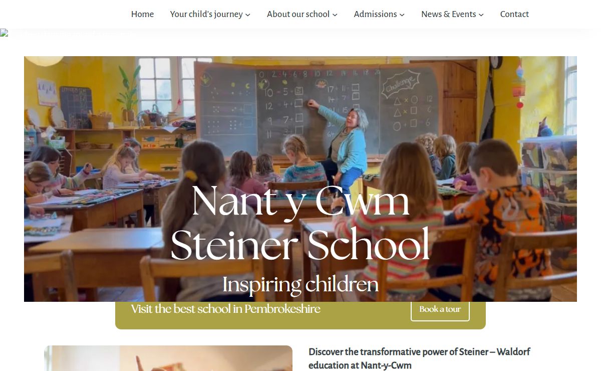 The best school in Pembrokeshire - Nant-y-Cwm Steiner School