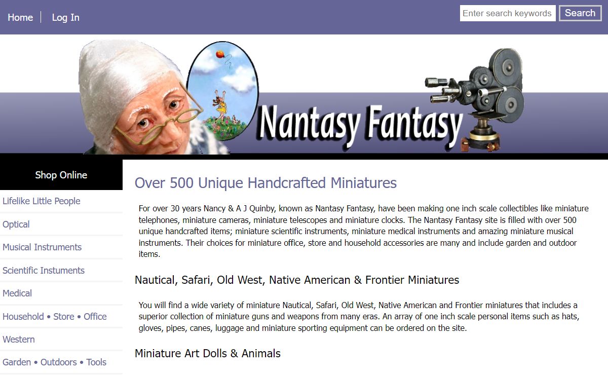 Nantasy Fantasy, Miniature People, Instruments and Accessories