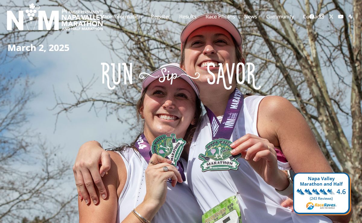 Home - Napa Valley Marathon