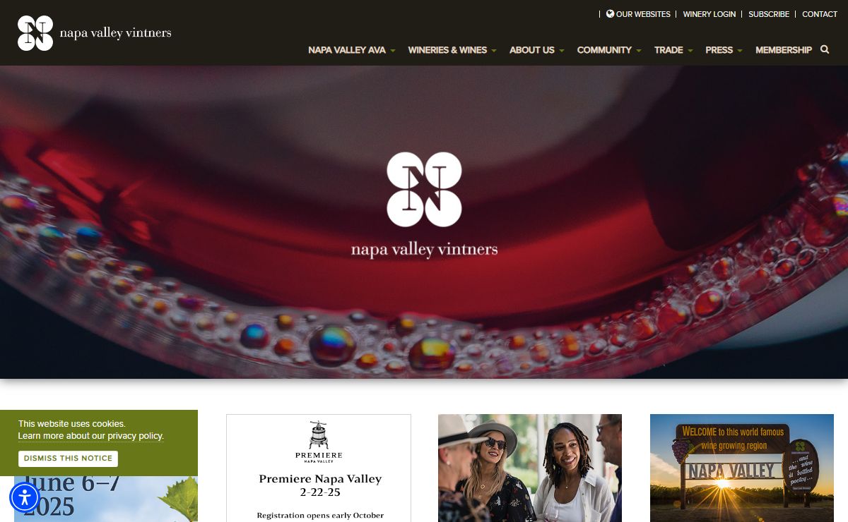 Napa Valley Vintners - Authority on the Napa wine region