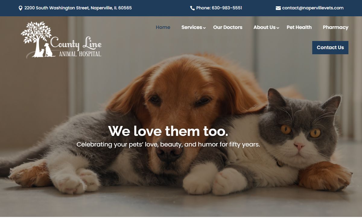 County Line Animal Hospital | Naperville Veterinarians | Veterinarians in Naperville, IL