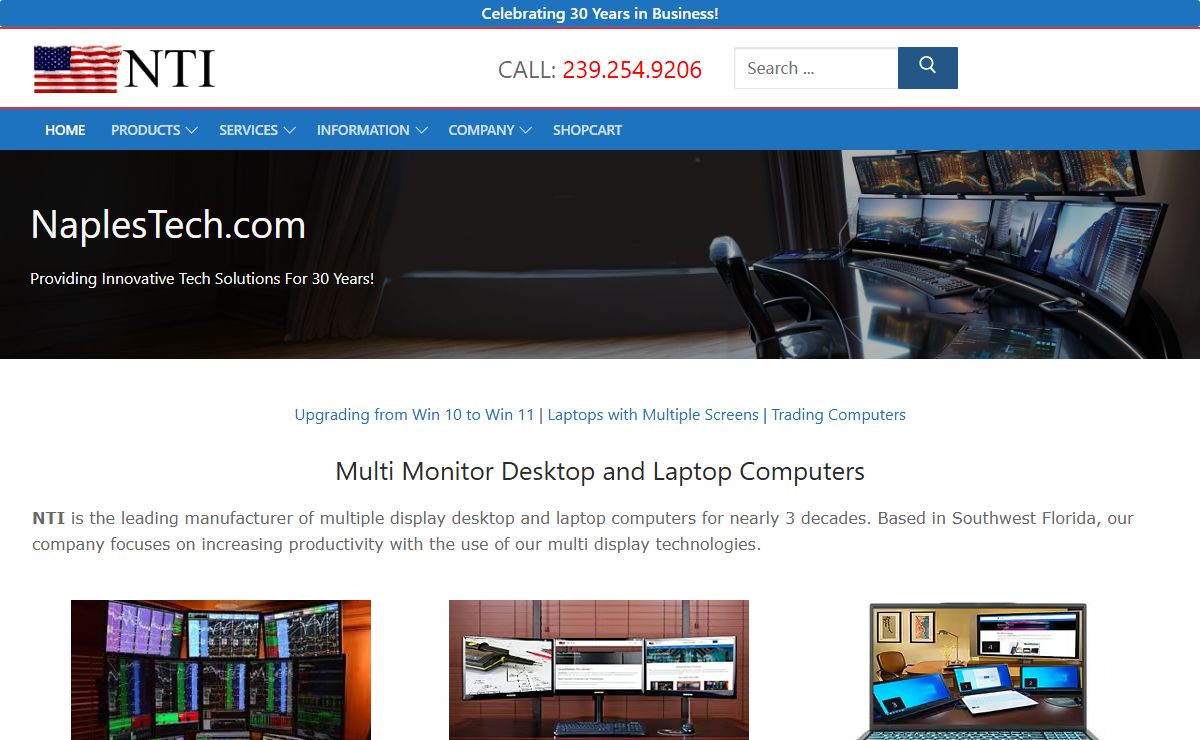 Multiple Monitor Computers