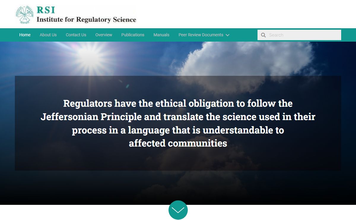 Home - RSI | Institute for Regulatory Science