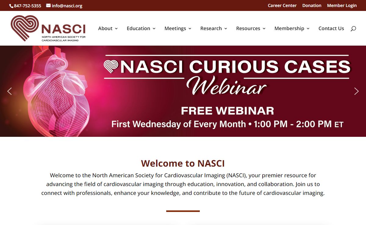 NASCI | North American Society for Cardiovascular Imaging