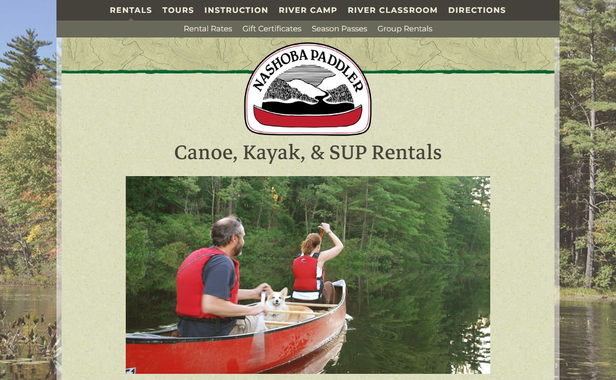 Nashoba Paddler Rentals