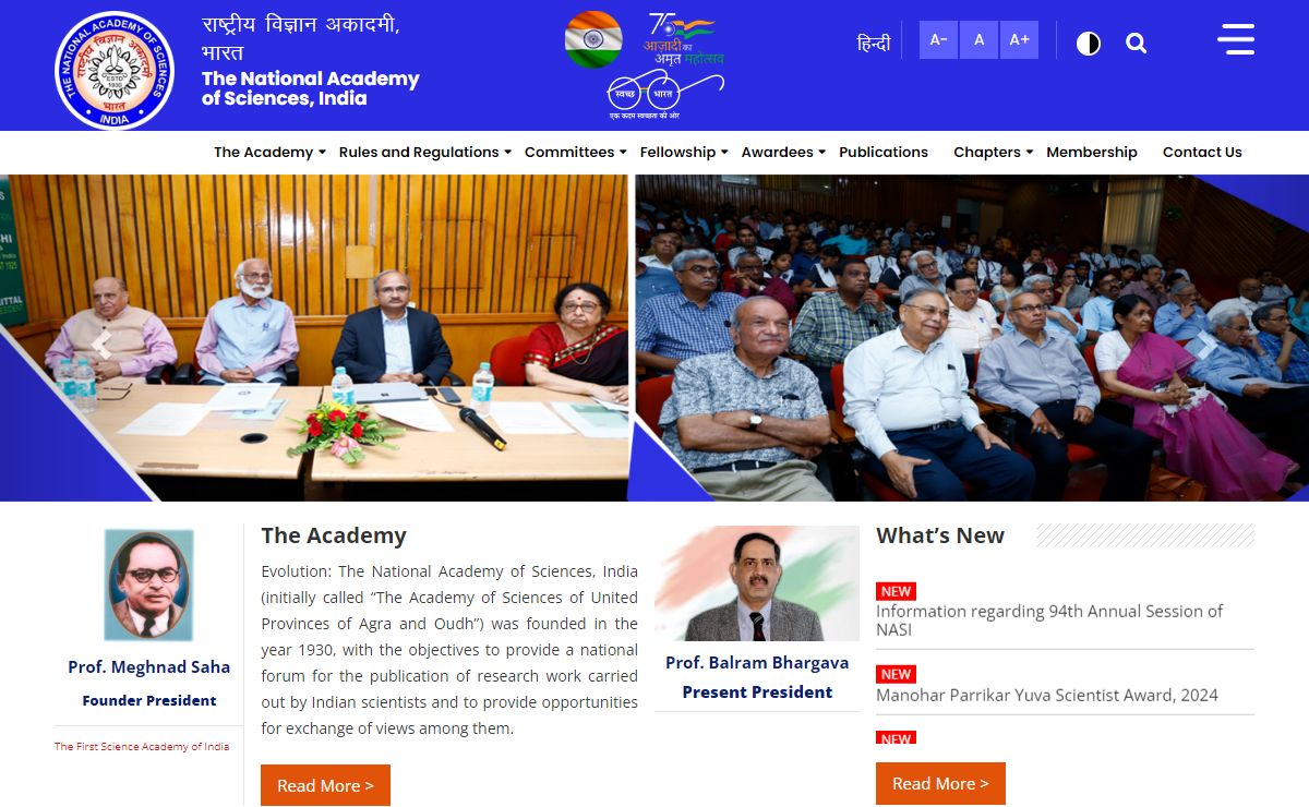 The National Academy of Sciences, India