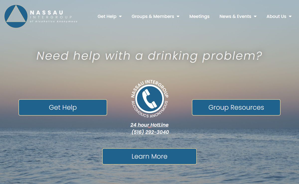 Nassau Intergroup of A.A. – Serving Nassau County on NY’s Long Island since the late 40’s
