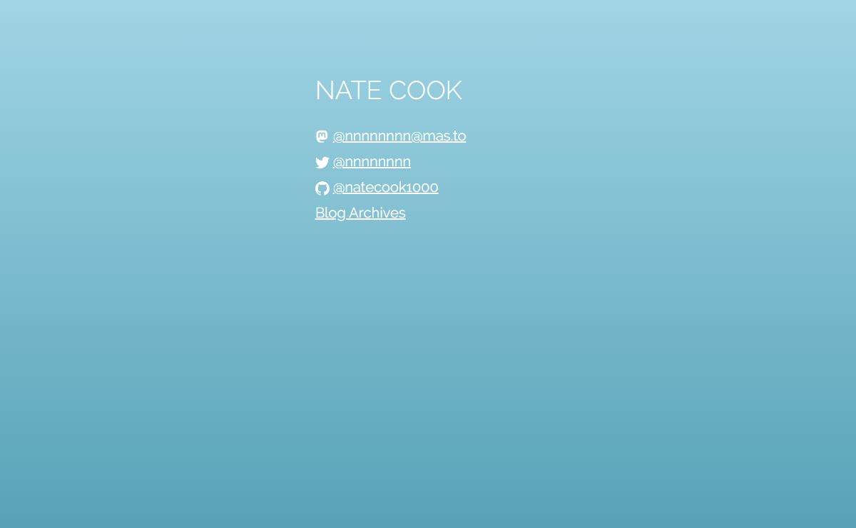 Nate Cook