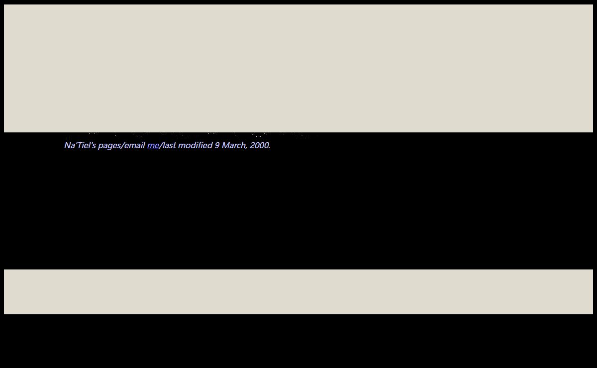 Na'Tiel's Pages