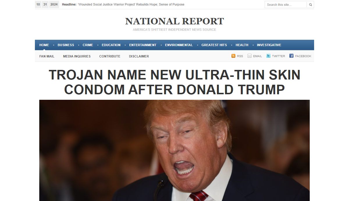 National Report | America's Shittiest Independent News Source