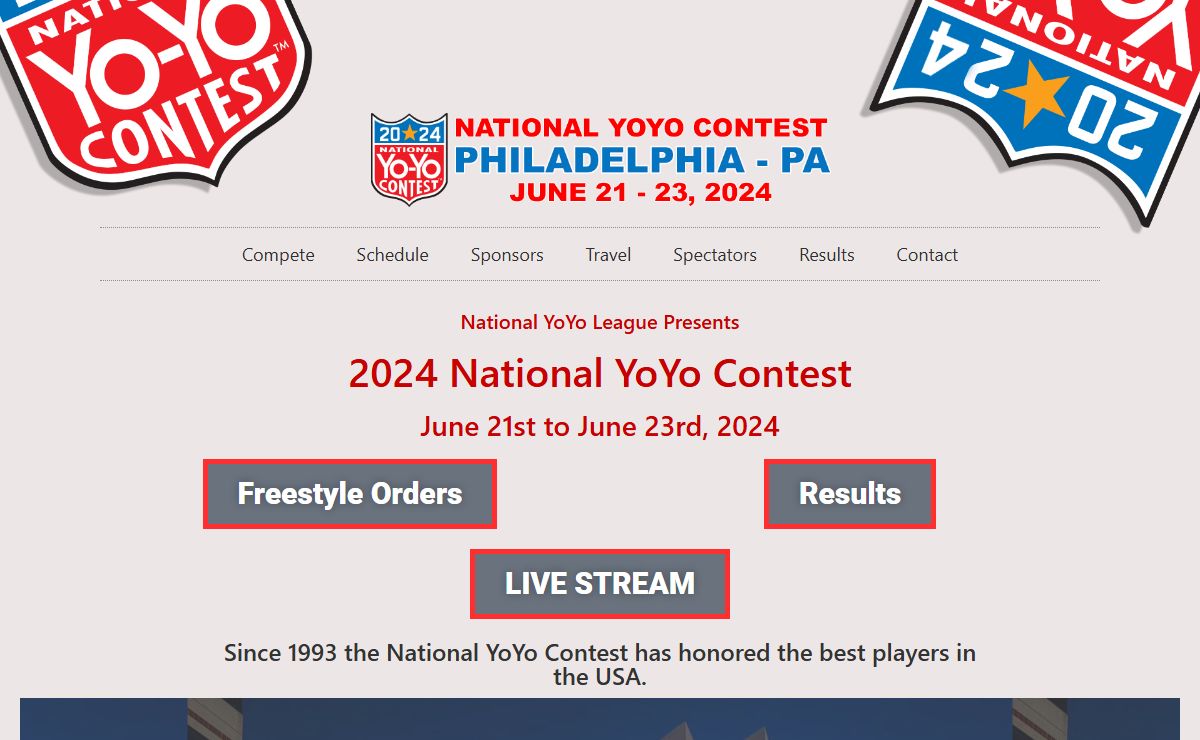 National Yo-Yo Contest – Official Site for the National Yo-Yo Contest