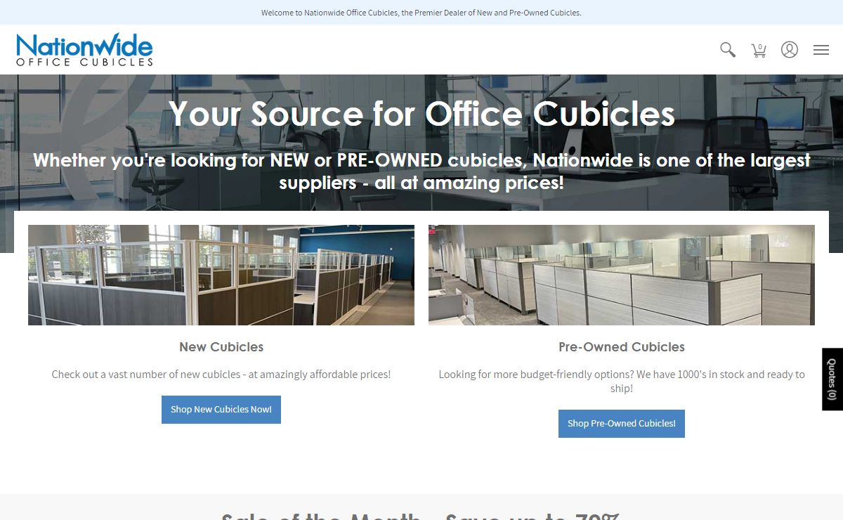 Nationwide Office Cubicles | Workstations & Business Office Furniture