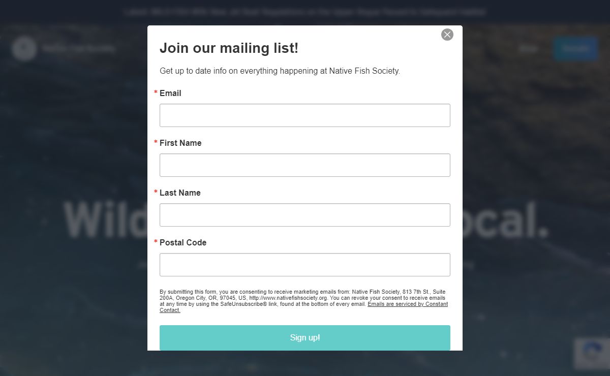 Native Fish Society