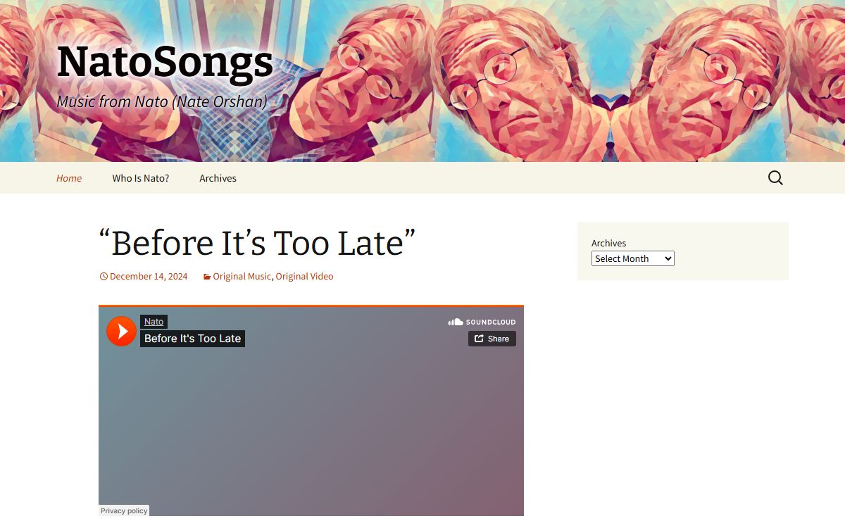 NatoSongs | Music from Nato (Nate Orshan)