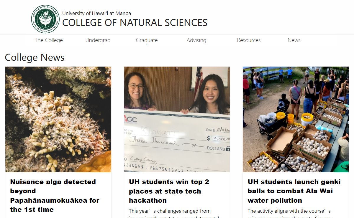 College of Natural Sciences - NatSci