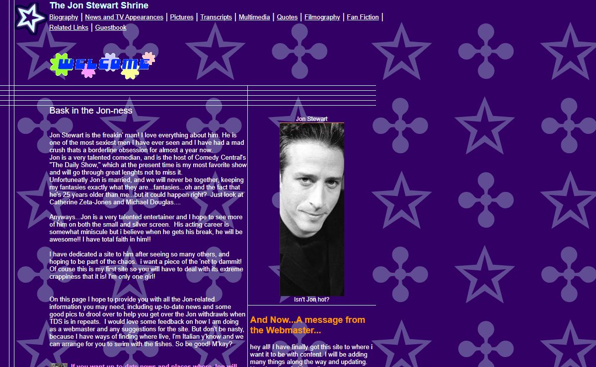 The Jon Stewart Shrine