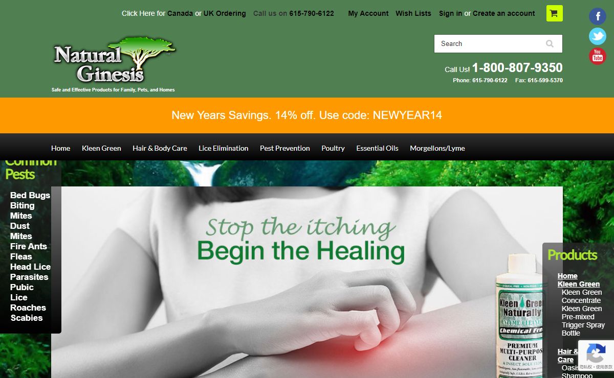 Cleaning and Pest Control Products for Body, Home and Pets