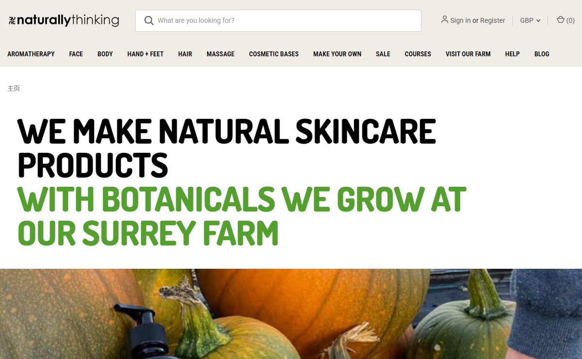 Naturallythinking Pure Spa Aromatherapy and Skincare