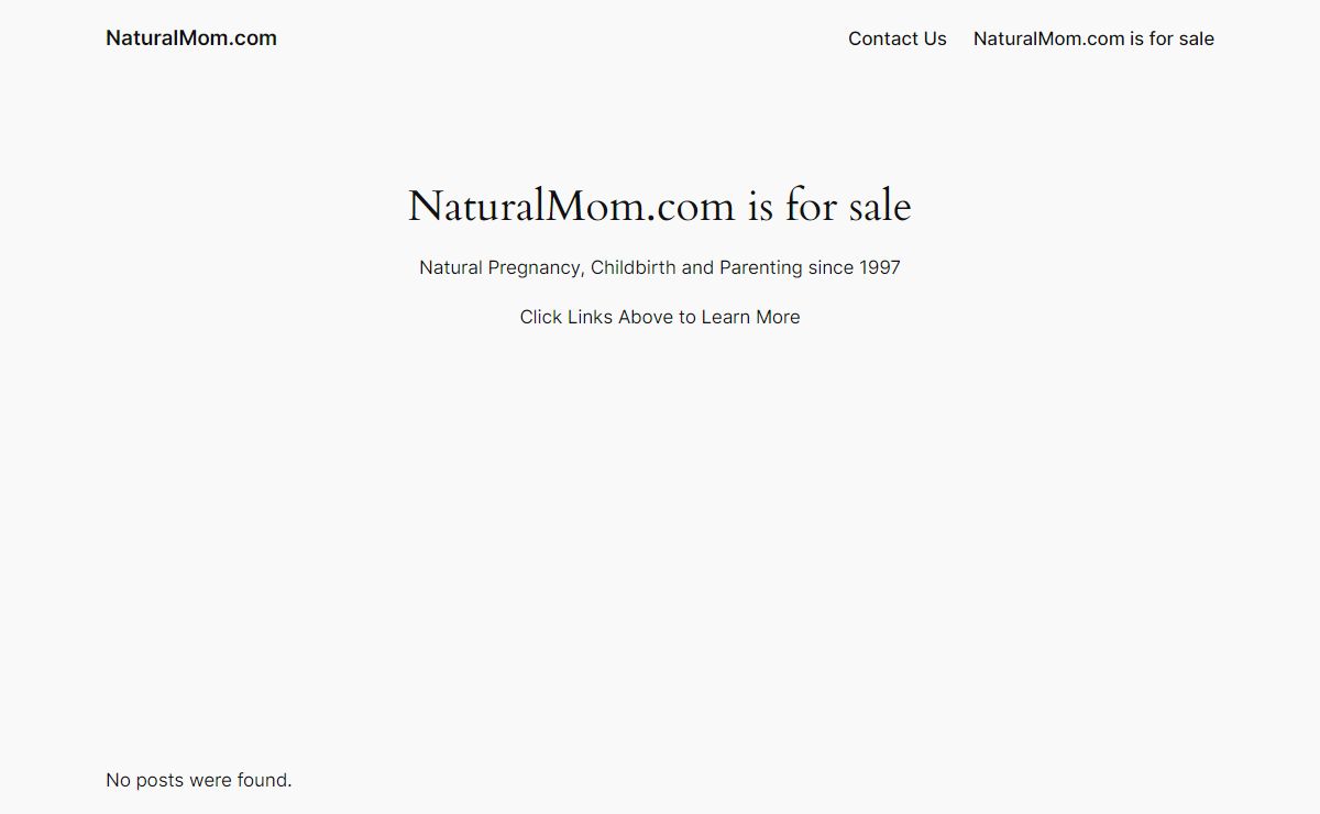 NaturalMom.com – Since 1997