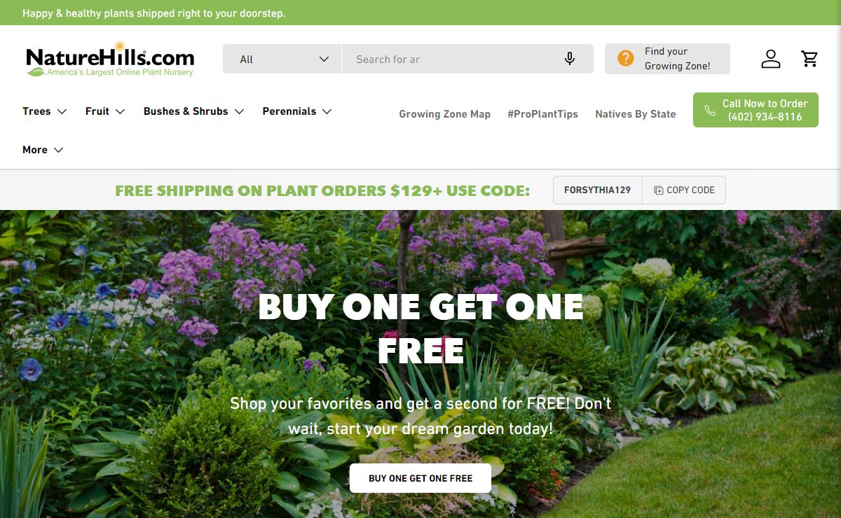 Nature Hills Nursery | America's Largest Online Plant Nursery