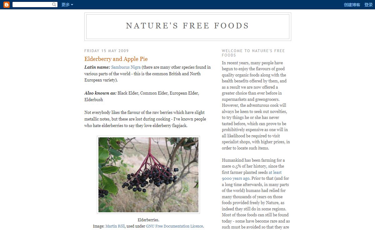 Nature's Free Foods