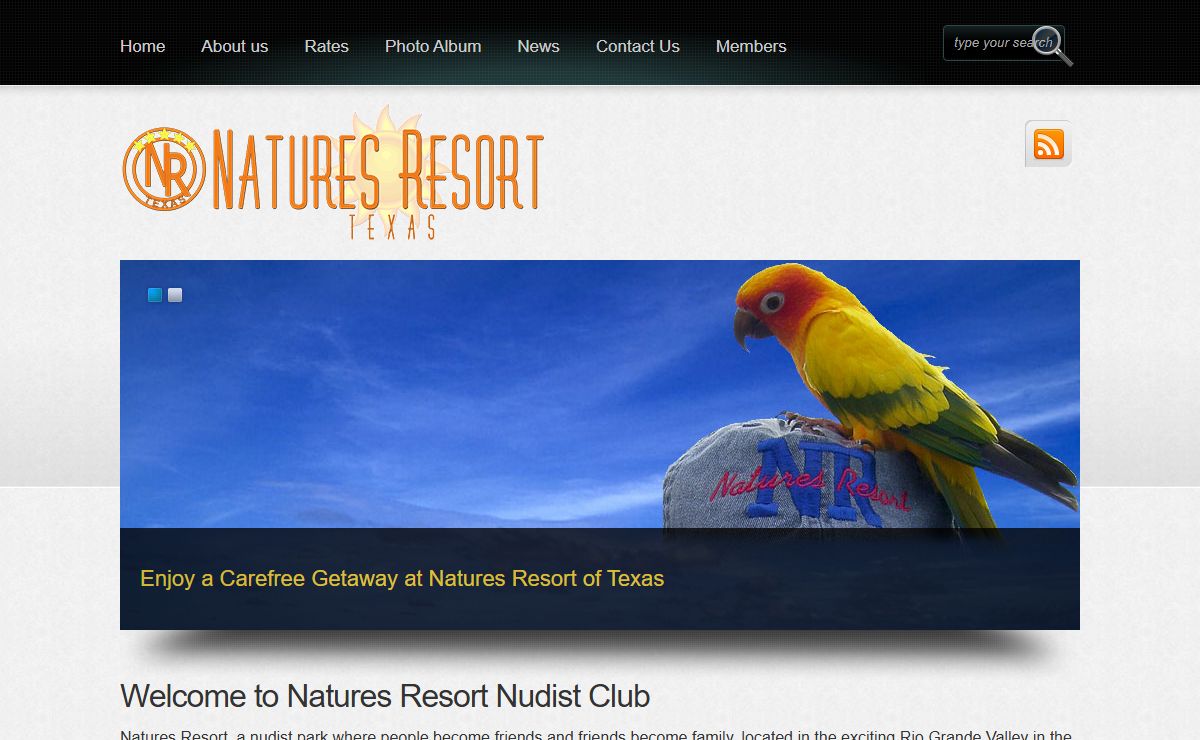 Natures Resort of Texas - Nudist Club for The Rio Grande Valley