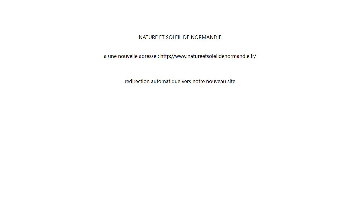 Redirection en htm