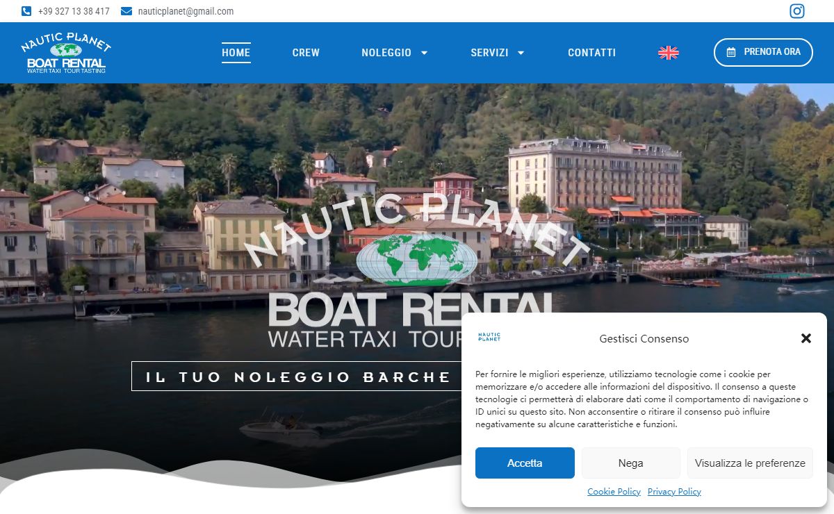 Noleggio barche Menaggio e Tremezzina - Nautic Planet