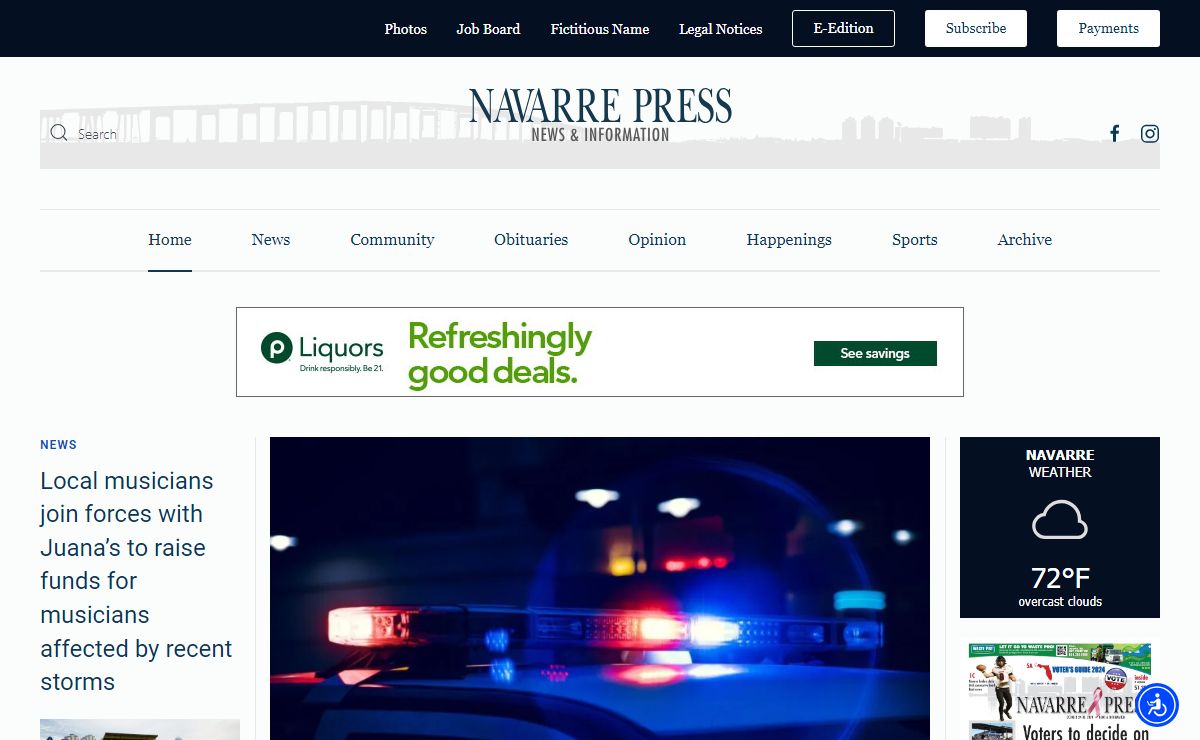 Navarre Press | Your Source for News & Information in Santa Rosa