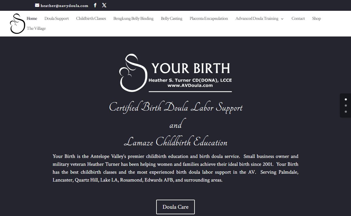 Your Birth Doula Support, Childbirth Classes & Workshops