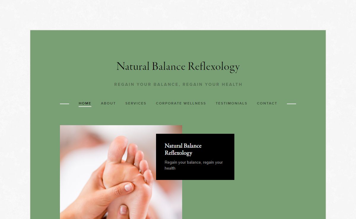 Natural Balance Reflexology